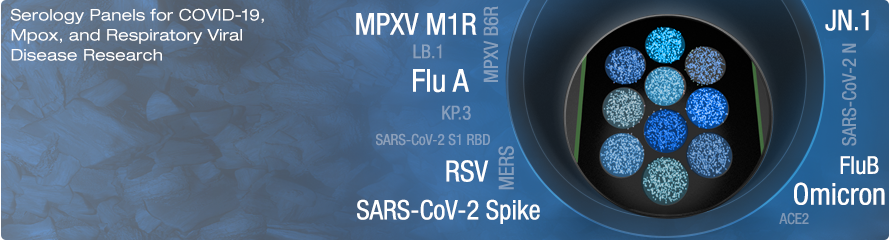 Serology Panels for COVID-19, Mpox, and Respiratory Viral Disease Research